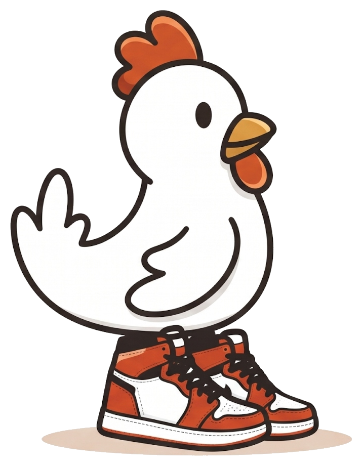 Kick's Chicken Mascot